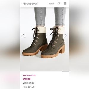 Elie sherpa combat boots